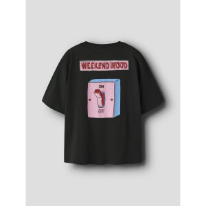 name it Kurzarm Top Black