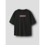 name it Kurzarm Top Black