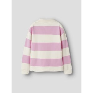 name it Polo Sweatshirt Langarm begonia pink