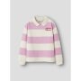 name it Polo Sweatshirt Langarm begonia pink