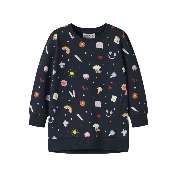 name it Sweatshirt Tunika Navy Blazer