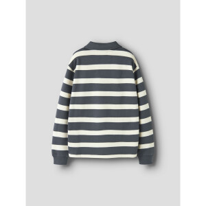 name it Sweatshirt Langarm Polo box Ombre Blue
