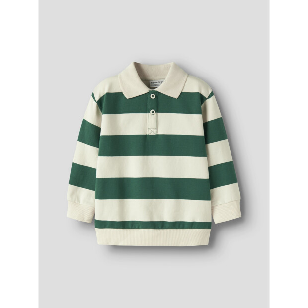 name it Langarm Sweatshirt mit Box-Print evergreen