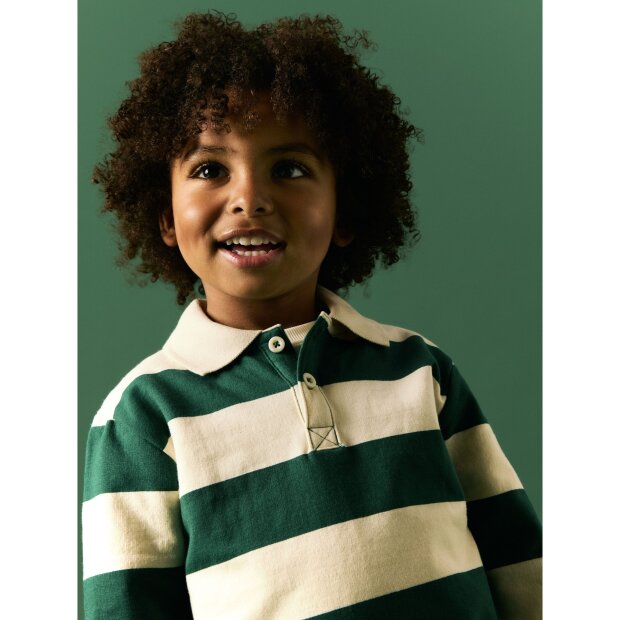 name it Langarm Sweatshirt mit Box-Print evergreen