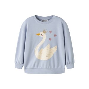 name it Langarm Sweatshirt subdued blue