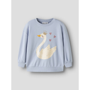 name it Langarm Sweatshirt subdued blue