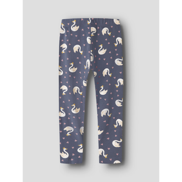 name it Leggings mit Allover-Print vintage indigo