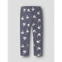 name it Leggings mit Allover-Print vintage indigo