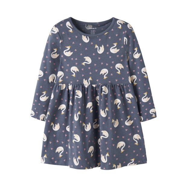 name it Langarm Kleid Vintage Indigo