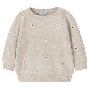 name it Sweatshirt Langarm Peyote Melange
