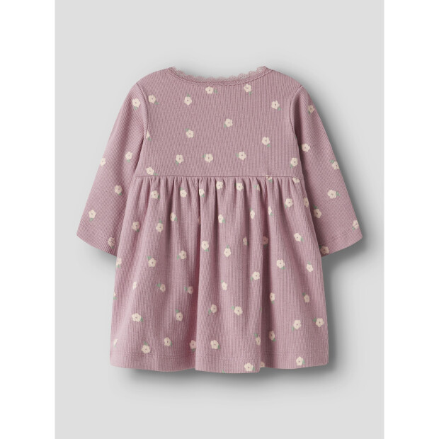 name it Langarm Kleid lilas