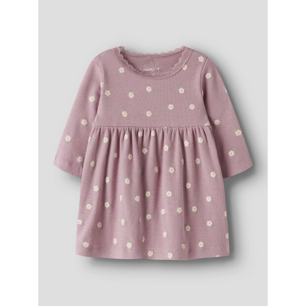 name it Langarm Kleid lilas