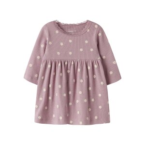 name it Langarm Kleid lilas