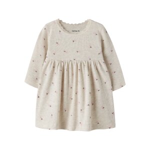 name it Langarm Kleid Peyote Melange