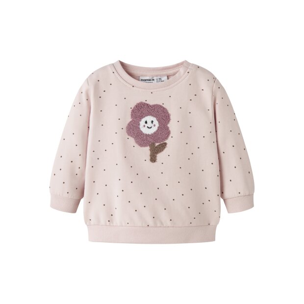 name it Sweatshirt Langarm Bru Lotus