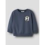name it Sweatshirt mit langen Ärmeln und Box-Print Vintage Indigo