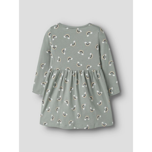 name it Langarm Kleid green milieu