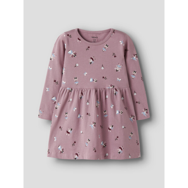 name it Langarm Kleid lilas