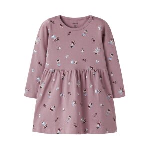 name it Langarm Kleid lilas