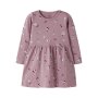 name it Langarm Kleid lilas