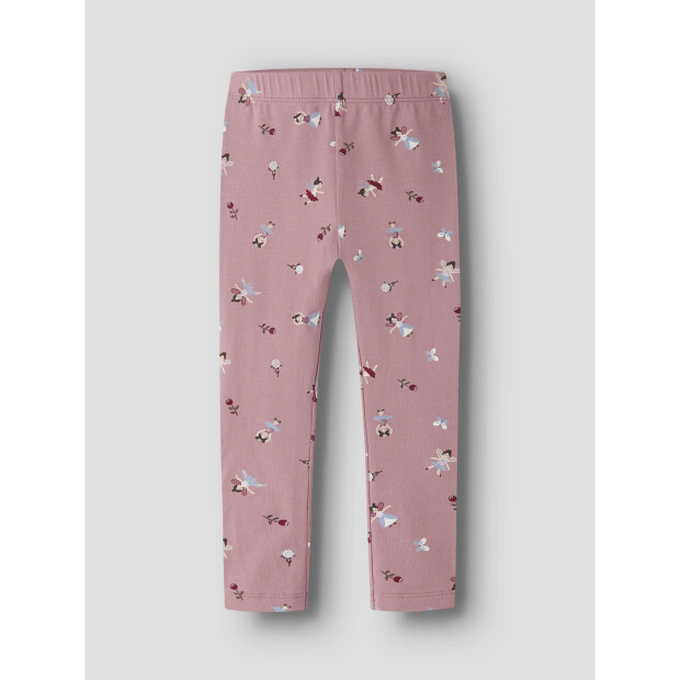 name it Leggings mit Allover-Print Lilas