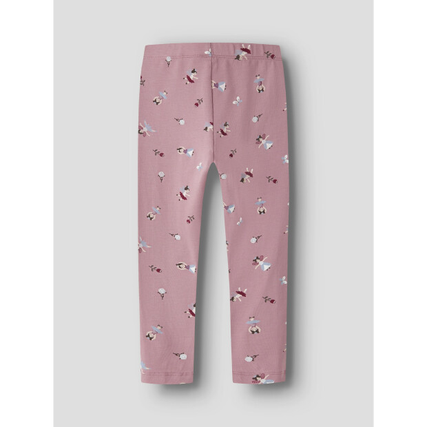 name it Leggings mit Allover-Print Lilas