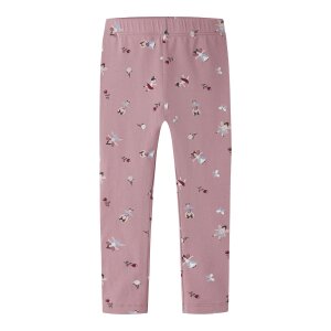 name it Leggings mit Allover-Print Lilas