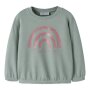 name it Sweatshirt Langarm green milieu