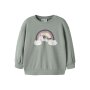 name it Langarm Sweatshirt green milieu