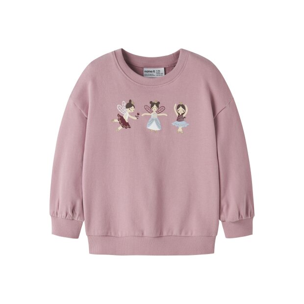 name it Langarm Sweatshirt Lilas