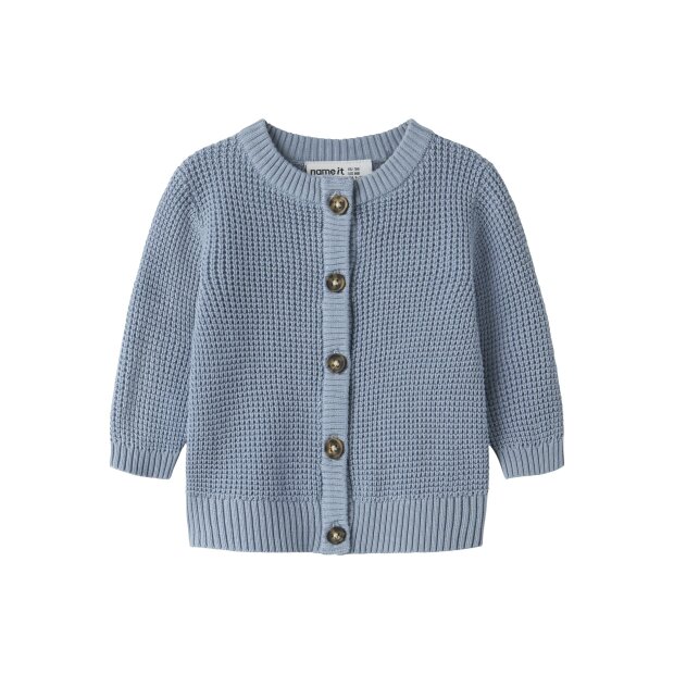name it StrickJacke Langarm Ashley Blue