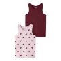 name it Top 2er set cutie heart Parfait Pink