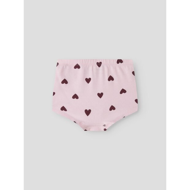name it Leggings 3er-Pack Herz Parfait Pink