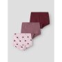 name it Leggings 3er-Pack Herz Parfait Pink