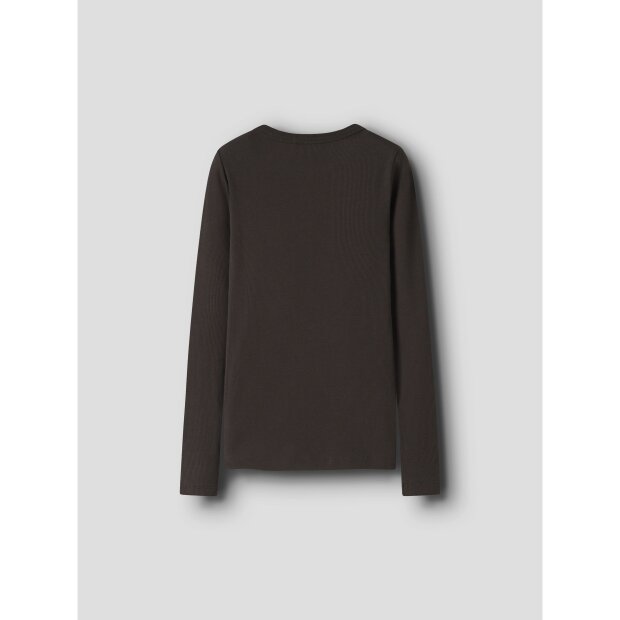 name it Langarm Top Chocolate Plum