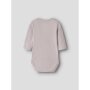 name it Body 3er-Pack Langarm Violettblume Violet Ice
