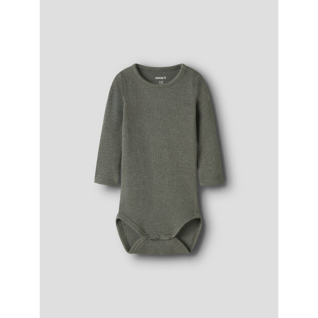 name it Langarm Body Dusty Olive