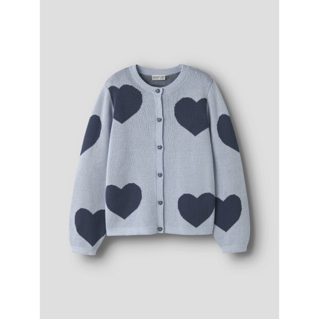name it StrickJacke mit Langarm Subdued Blue