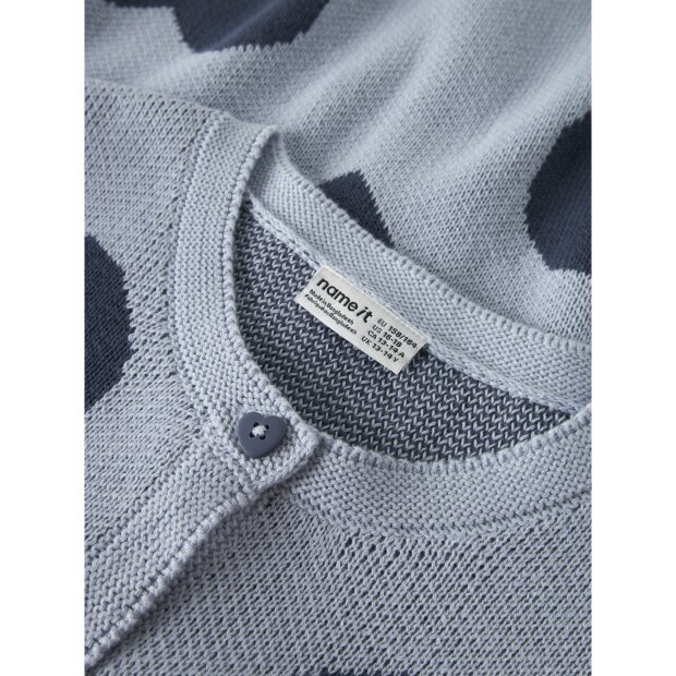 name it StrickJacke mit Langarm Subdued Blue