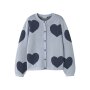 name it StrickJacke mit Langarm Subdued Blue