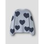 name it StrickJacke mit Langarm Subdued Blue