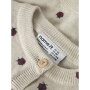 name it Strickjacke Marienkäfer Peyote Melange