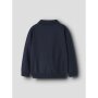 name it Langarm Sweatshirt mit Box-Print Navy Blazer