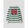 name it Sweatshirt Langarm Polo Box evergreen
