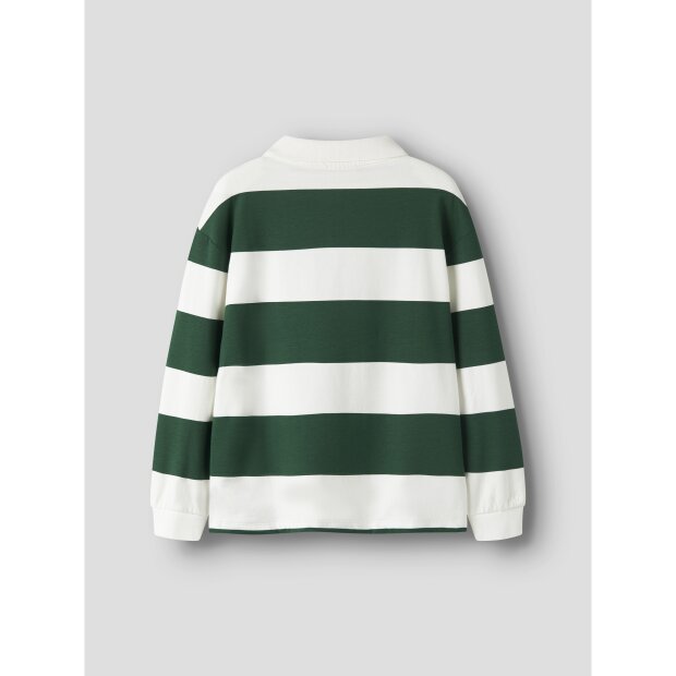 name it Polo Sweatshirt Langarm Evergreen