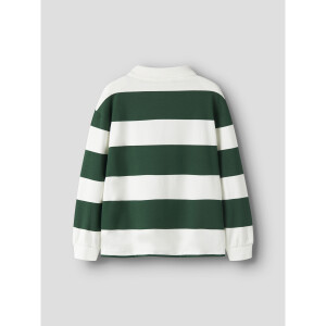 name it Polo Sweatshirt Langarm Evergreen