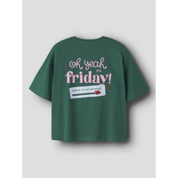 name it Relaxed Kurzarm Top Evergreen