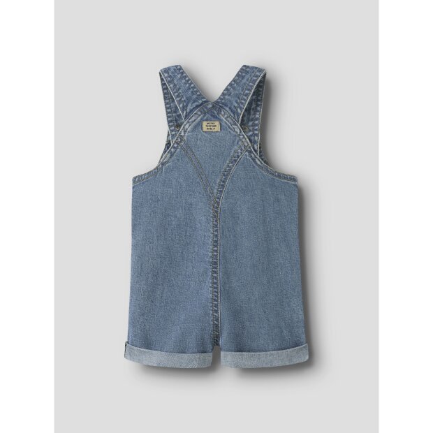 name it Shorts Overall medium blue denim