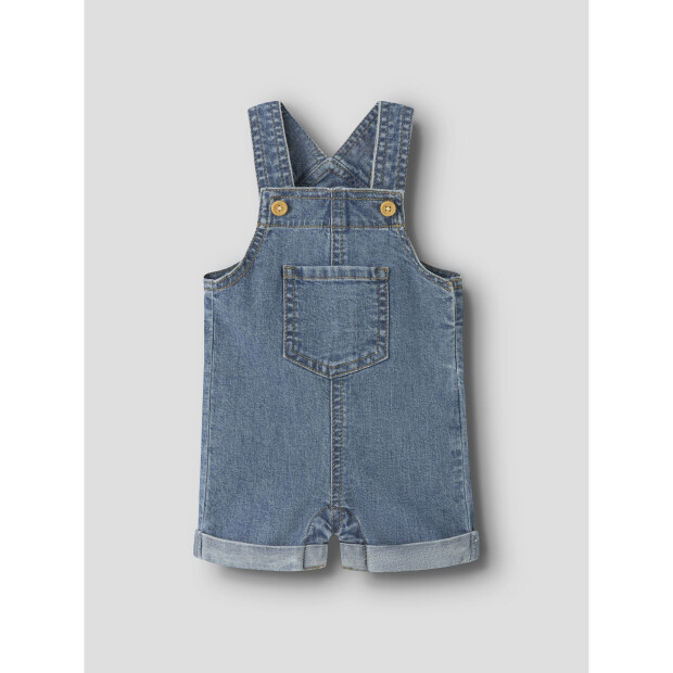 name it Shorts Overall medium blue denim