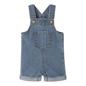 name it Shorts Overall medium blue denim